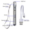 Optimal Shop USB Rechargeable Mini LED Flashlight,High Lumen Pen Light