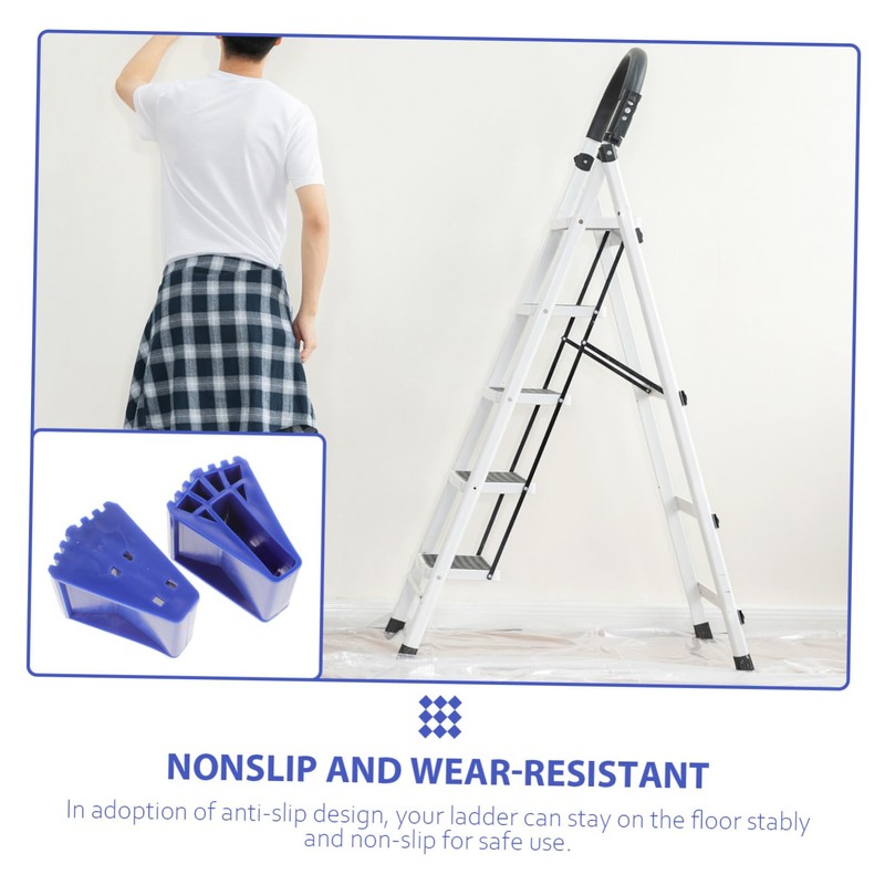 Gadpiparty 2Pcs Non Slip Ladder Feet Covers Durable Insulation Mats