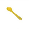 Albedel Yellow 6 pcs Porcelain Egg Spoons Ceramic Spoons 4.7