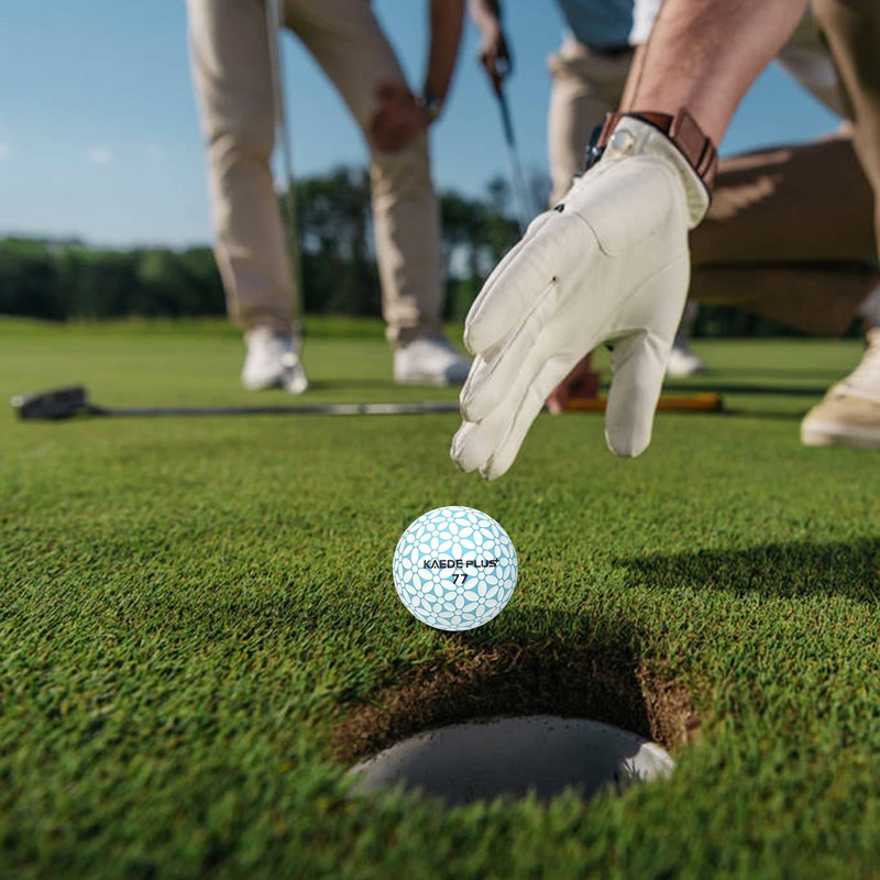 KAEDE Golf Balls PLUS 12 Color Set, 1 Dozen (Pack