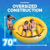 Swimline Smiley Face Pool Float , Yellow