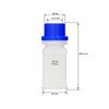 Octopus 3 x 50 ml wide mouth bottles with screw