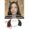 Devil Clip-on Horns (Black)