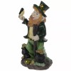 Lucky The Leprechaun with Blackbird Figurine St Patrick's Day