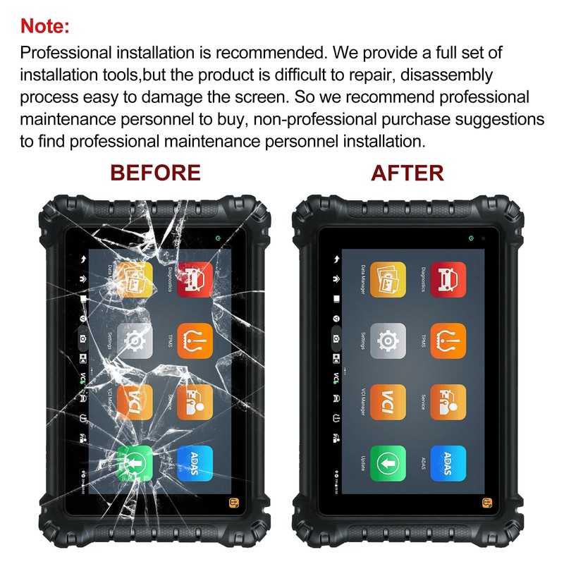 SWARK New Touch Screen Glass Digitizer Replacement Compatible with Autel