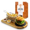 Yukon Glory™ Burger Serving Set, Perfect For Foodies, Burger Lovers