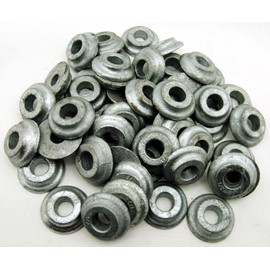 (20) Galvanized 1/2" Lag Bolt Washers Structural Ogee 2" OD