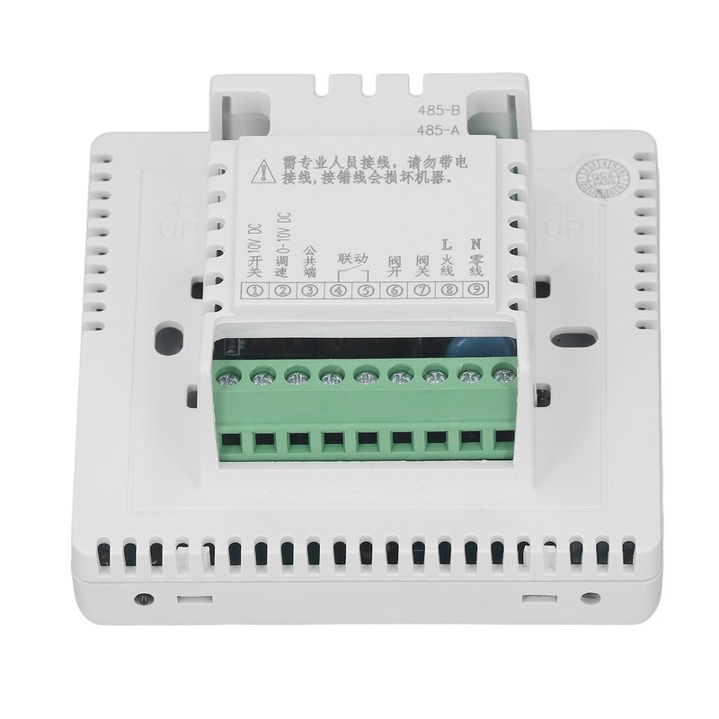 Air Conditioning Fan Thermostat Home Touchscreen Thermostat Panel Temperature Controller