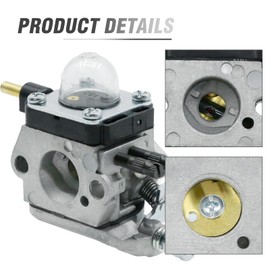 JUUDDENPARTS 12520013129 Carburetor, Replacement for Mantis tiller/cultivator 7222 722E 7222M 7225 7230 7234 7240 7920 7924 Replacement for Little Wonder SV-4B, Replaces 12520013129