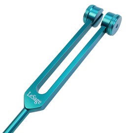 LeSage 128 hz Tuning Fork for Medical Weighted Tuning Forks for Healing 128 hertz Diapason Tuning Fork C128 Tuning Fork 128HZ Green