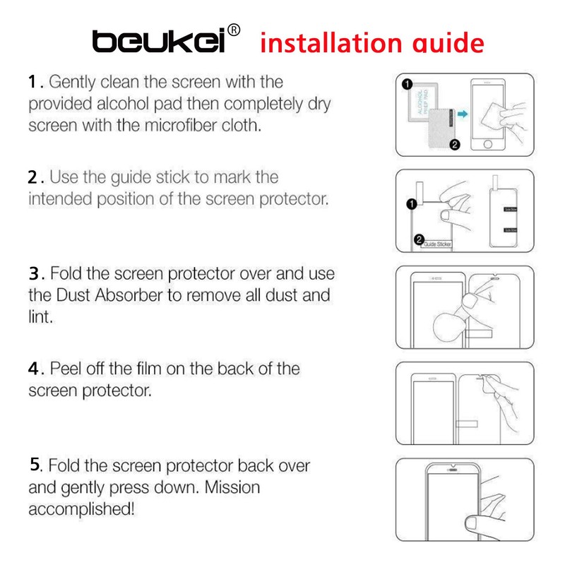 beukei (3 Pack Designed for BLU G35 (2025) Screen Protector