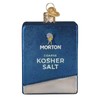 Old World Christmas Morton Kosher Salt Box Glass Ornament for