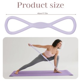 8-Shaped Yoga Fitness Bands, Resistance Bands, Strength Training, Resistance Bands for Shoulder Exercises, Fitness, Stretch Muscle Training, Expander Bands, Elastic Bands, Open Back and Shoulders