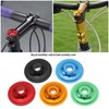 EMSea 5Pcs Bicycle Headset Top Cap Replacement Aluminium Alloy Cycling