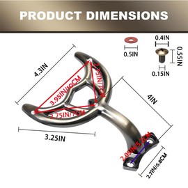 4 42' Replacement Ceiling Fan Blades Arms And 20 screws(Imitation Gold).