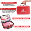 GEVOKE 410 Piece Waterproof Hard Shell First Aid Kit for