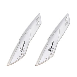 JSCARLIFE 1 Pair Car Windscreen Wiper Stand Windshield Wiper Wing Blade Spoiler (Silver)