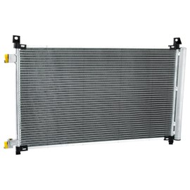 Cubauto A/C Condenser Compatible with 2014-2020 Nissan Rogue S SL SV 2015 2017 2016 2019 2018 2.5L L4 Gas Aluminum Air Conditioning Radiator Aluminum Air Conditioning A/C Condenser