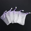 Leadigol 10PCS Face Cleansing Foaming Nets, Mesh Soap Pouch, Bubble