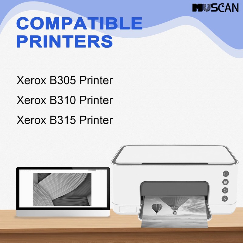 Compatible High Yield Toner Cartridge Replacement for Xerox B305 B310