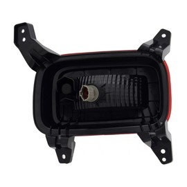 KarParts360 For Hyundai Venue 2020 21 22 23 2024 Back Up Light Passenger Side | CAPA | Red And Clear Lens | On Rear Bumper Cover | PP Plastic Housing | With Bulbs | HY2883109, HY2883109C | 92406-K2100