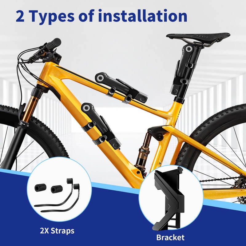 Auto Care Bike Fold Code Lock, 35 Inch Thickened Alloy