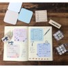 Beverly Sticky Notes, Marumi No Ochiku Grid, L Size FS-111