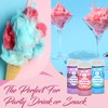 Cotton Candy Floss Sugar Package of ct-(Pink Vanilla, Blue Raspberry