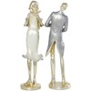 Deco 79 Resin Musician Decorative Sculpture Home Decor Statues with