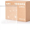 GPI - 10" x 14", Case of 1000, Clear Plastic