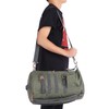 Fishing Tackle Backpack Large Capacity Portable Cylindrical Fishing Rod Bag