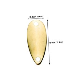 Generic 20pcs Small Metal Fishing Baits for Freshwater Brightly Colored Lure Kit for Bass Portable Artificial Fishing Tools Attention-Grabbing Design for Catching