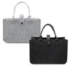 Uoimky Felt Bags Shopper, Pack of 2 Foldable Felt Bag,