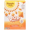 Simple Mills Crackers Cheddar 4 oz (Pack of 6)