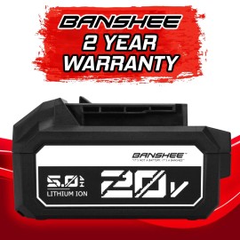 SKIL Banshee 20V 5Ah Battery for Skil PWR CORE 20 Oscillating Multi-Tool (OS593002)