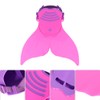 Kids Teenagers Shallow dives Mermaids Monofin Flippers Swimmable Tail