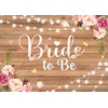 Alltten 6x4ft Bride to Be Backdrop Bridal Shower Backdrop Wedding