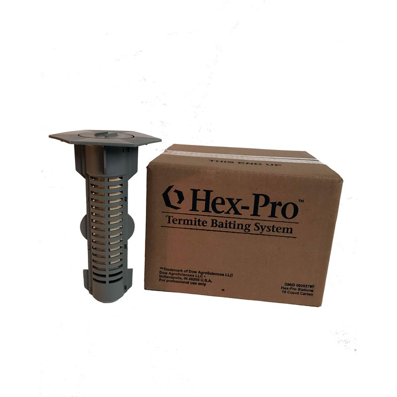 HexPro Termite Monitoring Baiting System 10 stations no bait