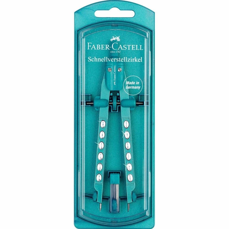 Faber Castell Compass in Pastel Colours Sparkle Colour Not Selectable