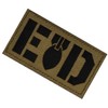 Reflective EOD Patch Explosive Ordnance Disposal Bomb Squad Military Patches