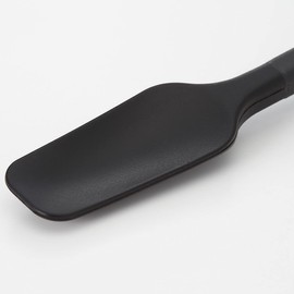 MUJI 82932423 Silicone Jam Spoon, Approx. Length 7.5 inches (19 cm), Black