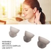 15pcs Hearing Amplifier Ear Plugs 2 Layers Silicone Soft Round