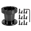 Cocoarm Universalauto -Lenkradrad -Hub -Spacer 3 -Zoll -Aluminium -Lenkrad -Rad