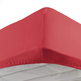 DOUCEUR D'INTERIEUR Double Fitted Sheet 160 x 200 cm Jersy Poppy