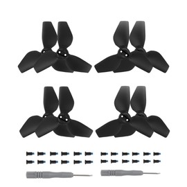 4pairs Neo 2016S Propellers Replacement Spare Parts Props Blades for DJI Neo Drone Accessories (Black)