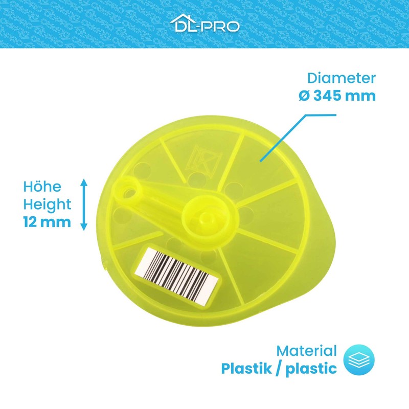 DL-pro Cleaning Disc T-Disc Yellow for Bosch 00576836 17001490 Tassimo