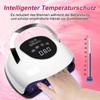 UV Lamp for Gel Nails, 220 W Professional Fast UV
