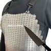 RETON-PPE Aluminium Chainmail Cut Resistant Apron Knife Proof Butcher Apron