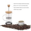 French Press Heat Resistant Hand Brewing Filter High Borosilicate Tea