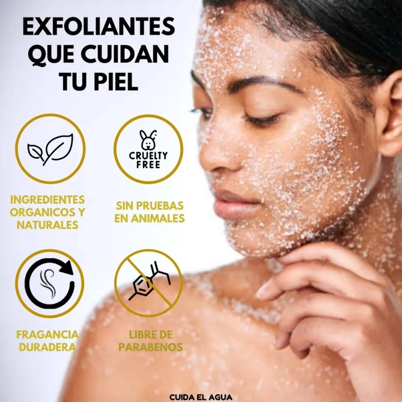 Exfoliante Corporal De Cúrcuma, Extracto De Jengibre 250g Cúrcuma Y